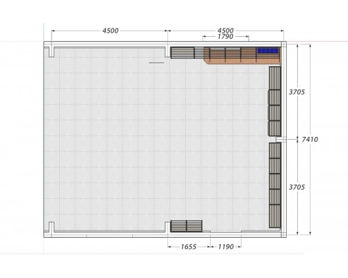 Металлические стеллажи с выдвижными ящиками в гараж